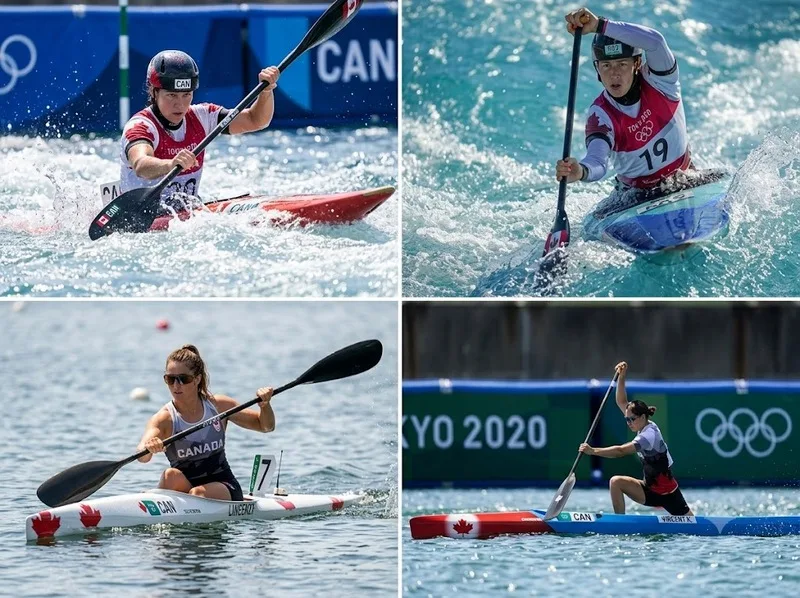 Hai nội dung chính của đua cano gồm canoe sprint trên nước phẳng và canoe slalom vượt chướng ngại dòng nước.